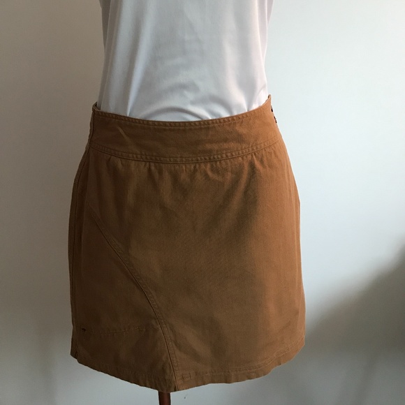 Chlorophylle - Brown Casual Mini Skirt - Picture 1 of 8